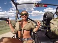 soldiers land in trouble for lending tank weapons for bikini video shoot