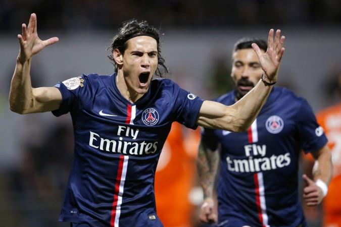 Cavani was being linked with a move to Liverpool and Arsenal this summer Edinson Cavani