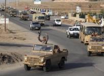 Peshmerga Forces on their way to the Kurdish town of Kobani,Syria.