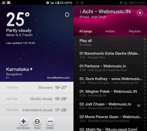 Xiaomi Redmi 1s Interface-Utilities