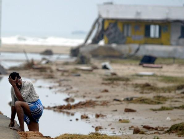Waves of Tsunami 2004 destroyed countries and killed many people