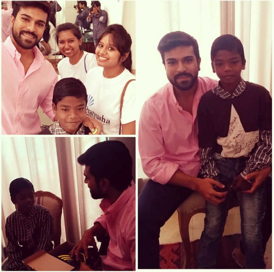 Ram Charan Follows Pawan Kalyan's Footsteps: Samantha's NGO Thanks him Ram Charan Follows Pawan Kalyan's Footsteps: Samantha's NGO Thanks him