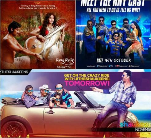 Will 'The Shaukeens' and 'Rang Rasiya' Halt Happy New Year Collection? Will 'The Shaukeens' and 'Rang Rasiya' Halt 'Happy New Year' Collection?