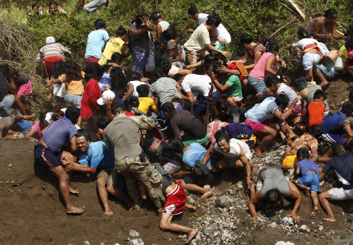 survives wait for relief aid