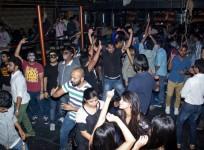 Halloween party at Vapour pub