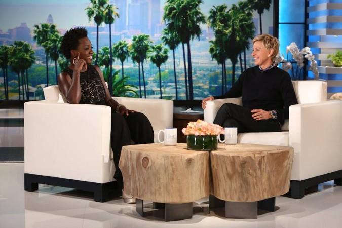 'How to Get Away with Murder' star Viola Davis on 'The Ellen DeGeneres Show.' Viola Davis