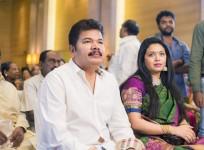 Shankar with his wife at Atlee Kumar's Wedding