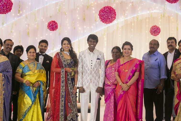 Dhivyadharshini at Atlee-Krishna Priya's Wedding Reception