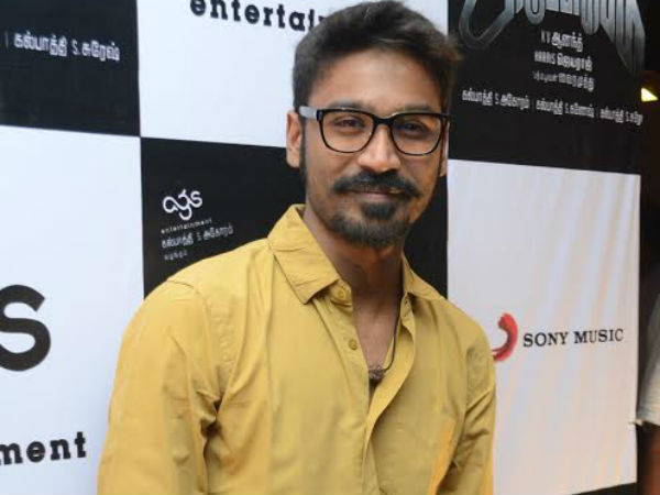 Dhanush at "Anegan" Audio Launch