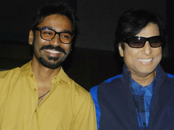 Dhanush with Karthik at  Dhanush with Karthik at