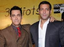 Aamir Khan with Salman Khan