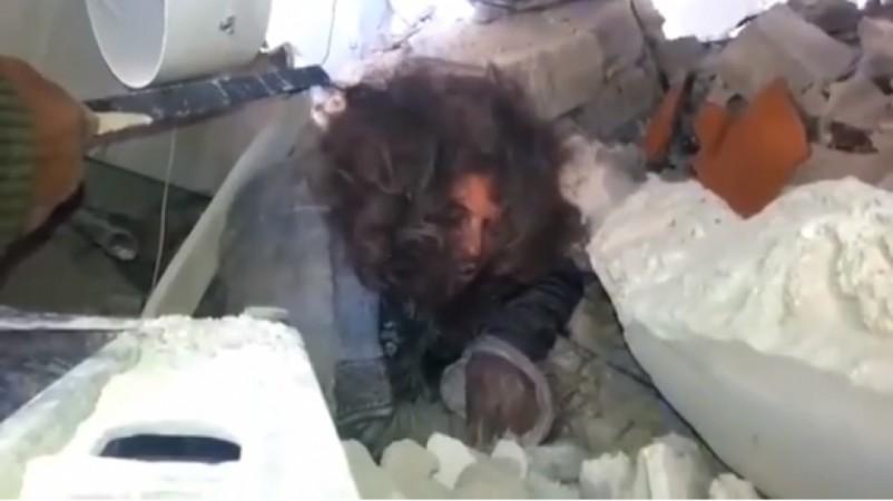 A screenshot of the senior ISIS leader said to be the Emir of Kobane - Abd al-Hadi Mohamed,who also goes by the name of Abu Hamza Al-Tabqawi.