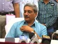 manohar-parrikar-takes-charge-as-defence-minister