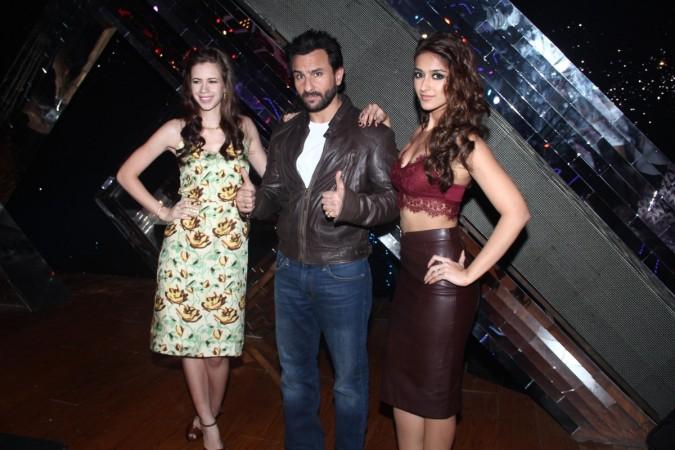 Saif Ali Khan, Ileana D'Cruz and Kalki Koechlin promotes 'Happy Ending' on India's Raw Star