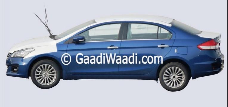 Maruti Suzuki Ciaz spied in new blue colour shade, could Be Ciaz Z Maruti Suzuki Ciaz Spied in New Blue Colour Shade, Could Be Ciaz Z