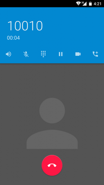 Android Lollipop 5.0 Screenshot on Xiaomi MI2