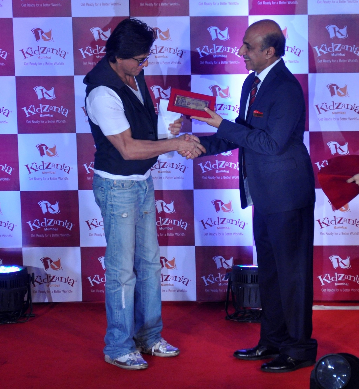 Shah Rukh Khan celebrates Children's Day at KidZania in Mumbai