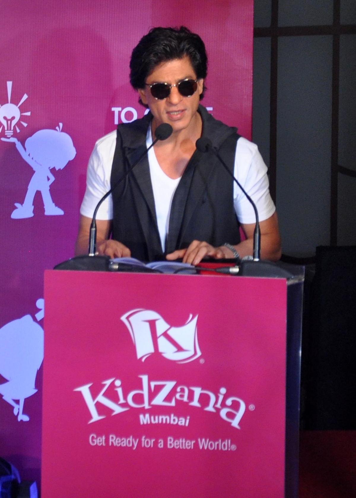 Shah Rukh Khan celebrates Children's Day at KidZania in Mumbai