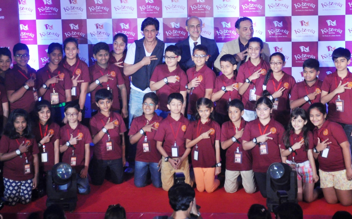 Shah Rukh Khan celebrates Children's Day at KidZania in Mumbai