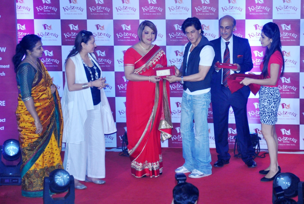 Shah Rukh Khan celebrates Children's Day at KidZania in Mumbai