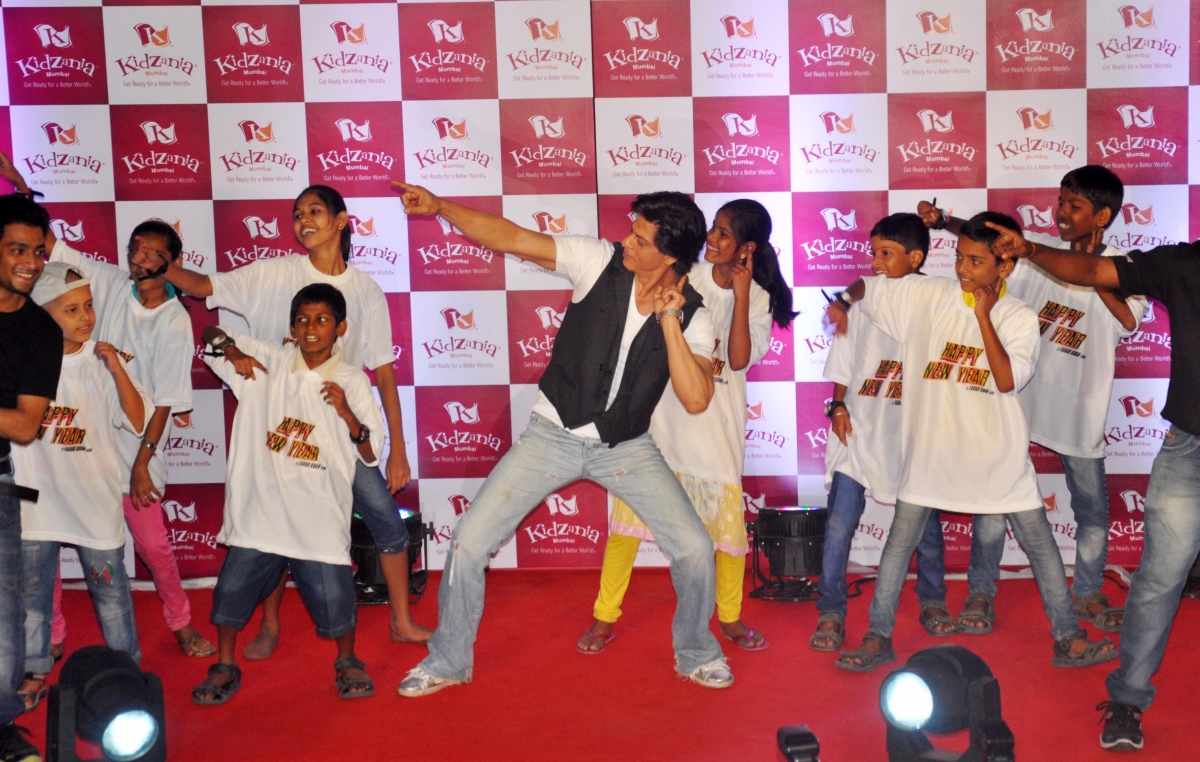 Shah Rukh Khan celebrates Children's Day at KidZania in Mumbai