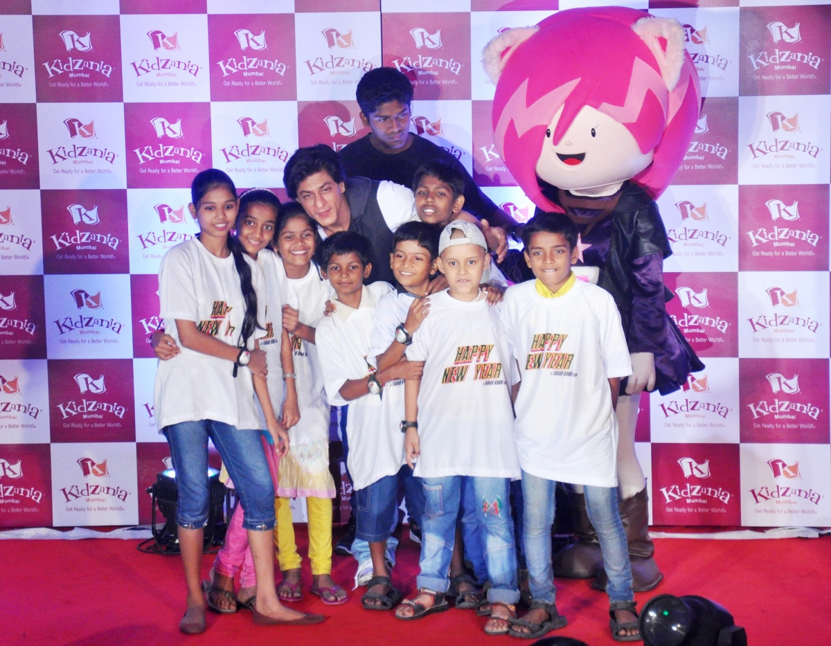 Shah Rukh Khan celebrates Children's Day at KidZania in Mumbai