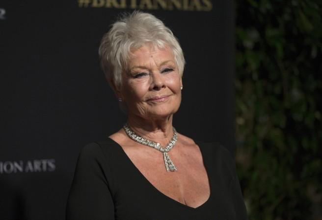 Actress Judi Dench poses at the BAFTA Los Angeles Britannia Awards at the Beverly Hilton hotel in Beverly Hills, California October 30, 2014. Oscar-Winning Actress Judi Dench Warns,