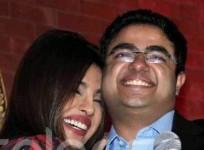 Priyanka Chopra with brother Siddharth