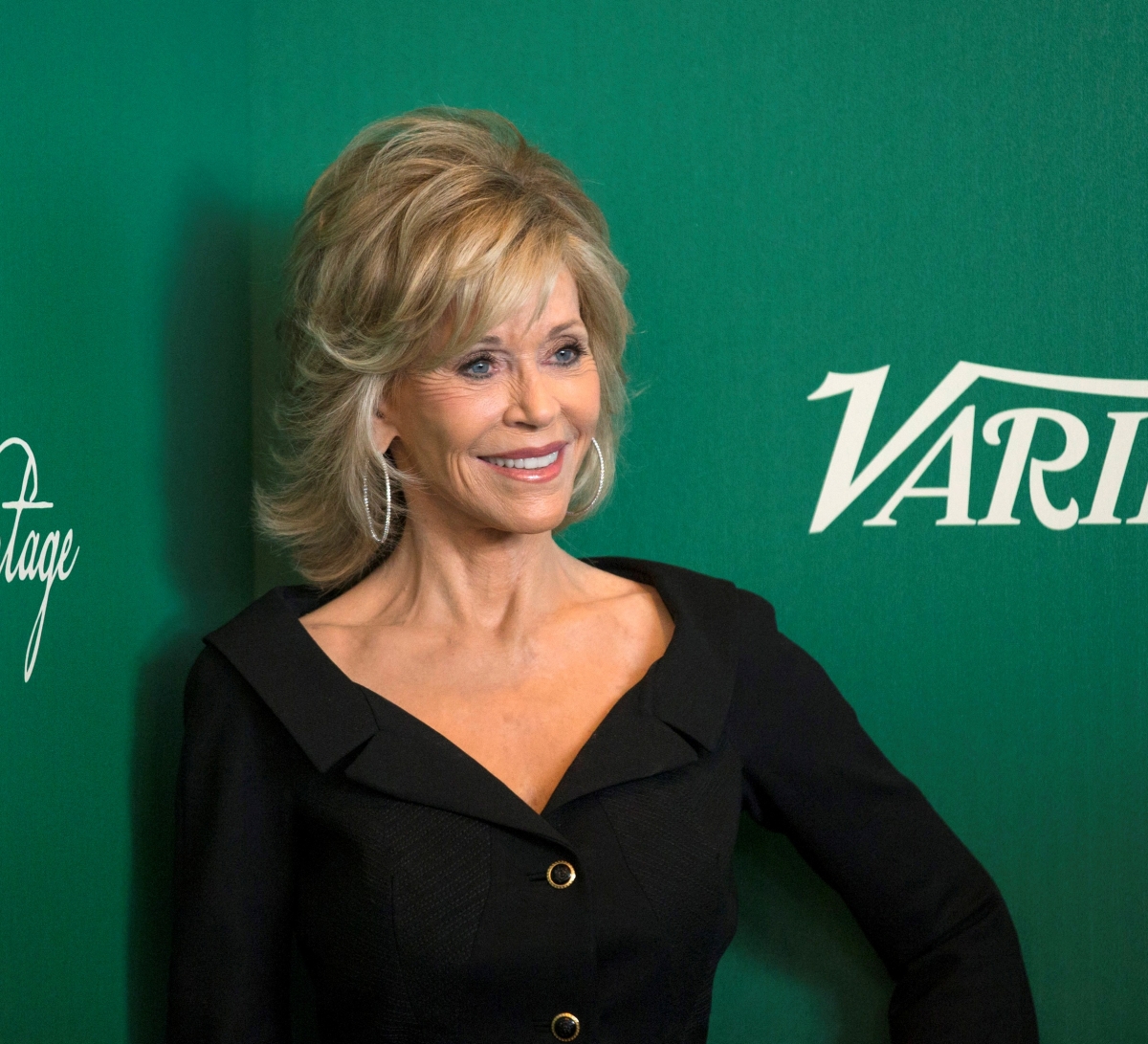 Jane Fonda, daughter of Academic Award Winner Henry Fonda. Jane Fonda