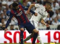 Gerard Pique Barcelona Karim Benzema Real Madrid