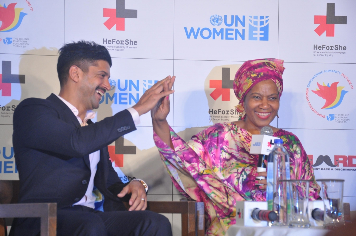 Farhan Akhtar Launches 'HeForShe' Campaign; First Man to be Chosen as UN Women's Goodwill Ambassador for South Asia