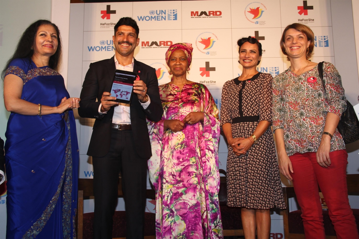 Farhan Akhtar Launches 'HeForShe' Campaign; First Man to be Chosen as UN Women's Goodwill Ambassador for South Asia
