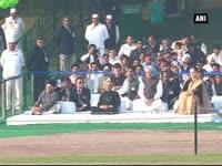 president-mukherjee-and-top-congress-leadership-reach-shanti-van-to-commemorate-nehrus-125th-birth