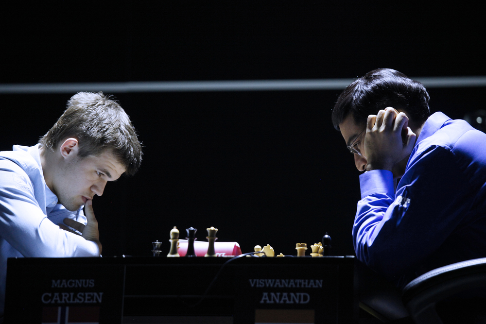 World Chess Championship Results Anand and Carlsen Play Out Draw in
