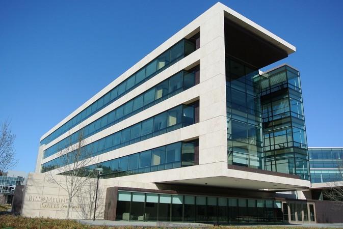 Front building of the Bill & Melinda Gates Foundation in Seattle Photo: Front building of the Bill & Melinda Gates Foundation in Seattle