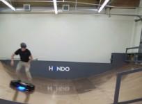 An American startup is believed to have finally created a working model of a flying hoverboard.