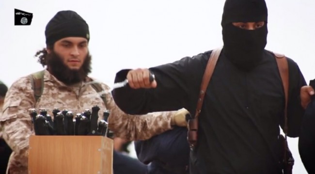 The Peter Kassig beheading video shows Jihadi John leading American aid worker's killing along with a gruesome mass execution of 16 other Syrian soldiers.