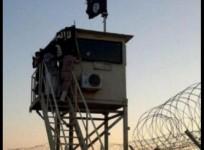 A Egyptian terror group affiliated with ISIS has put up the Islamic State's flag near Israel border.