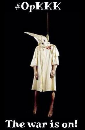 @AnonymousGlobo posted the image after hacking KKK's twitter handle @AnonymousGlobo posted the image after hacking KKK's twitter handle