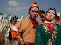 Zhang Jinai aka Monkey King applies for World Records for the show 'Journey to the West'