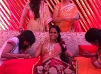 Arpita Khan's mehendi ceremony