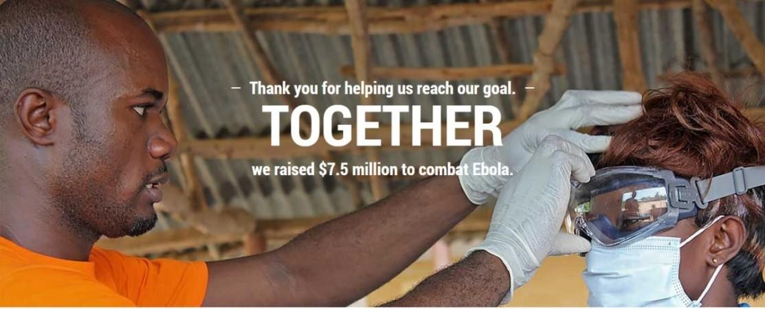 Fight Ebola campaign of Google has achieved its target of $7.5 Million Fight Ebola campaign of Google has achieved its target of $7.5 Million