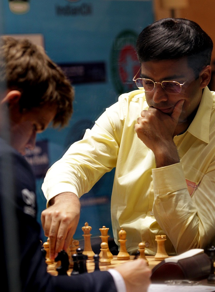 Viswanathan Anand claims first position in 2016 Champions Showdown