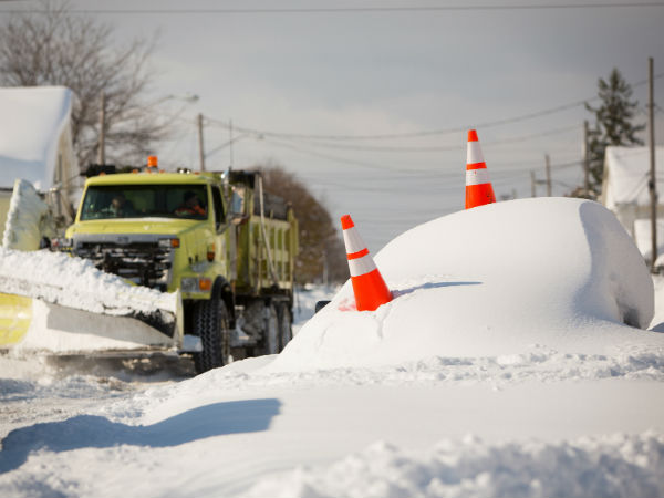 Snow Storm in Western New Year