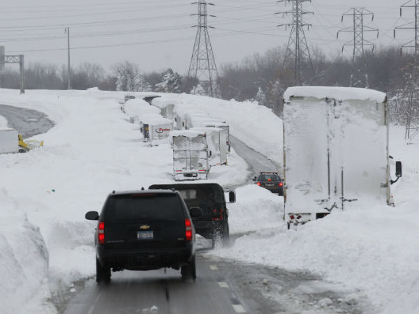 Snow Storm in Western New Year