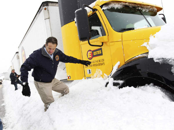 Snow Storm in Western New Year