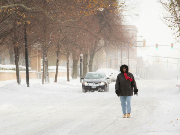 Snow Storm in Western New Year