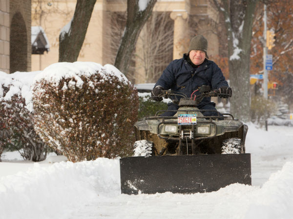 Snow Storm in Western New Year