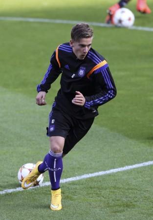 Dennis Praet made his senior international debut for Belgium against Iceland last week. Dennis Praet