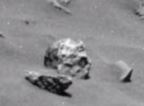 A NASA photograph of what looks like a human skull lying on the surface of Mars could be alien bones, UFO. Or is the story just another hoax?